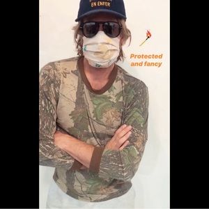 NICK FOUQUET Face Mask - Brand New Never Used NWOT - Unisex